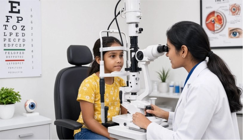 Pediatric Eye Checkup