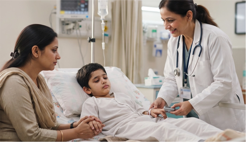 best pediatric hospital for dengue treatment in Jaipur