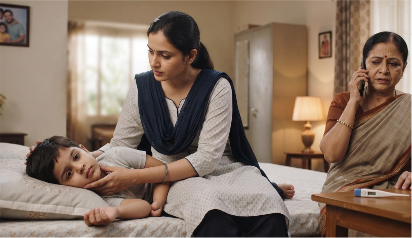 Febrile seizures in children