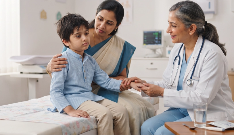 Dehydration in children